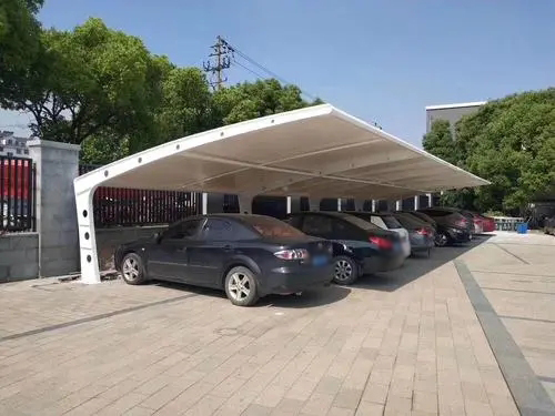 江口县膜结构汽车停车棚